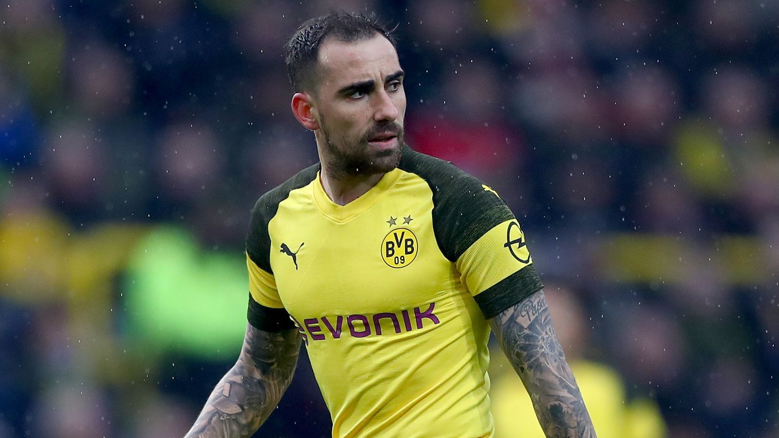 
                <strong>Paco Alcacer (Borussia Dortmund)</strong><br>
                Kommt für Delaney in der 56. Minute in die Partie und löst Götze im Sturmzentrum ab. Kann sich offensiv nicht auszeichnen. ran-Note: 4
              