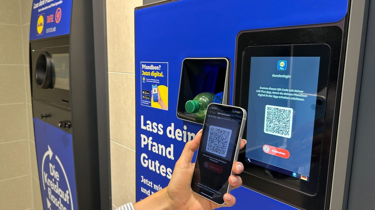 Scannen statt Papier ist die neue Devise bei Lidl in puncto Pfandsystem. 