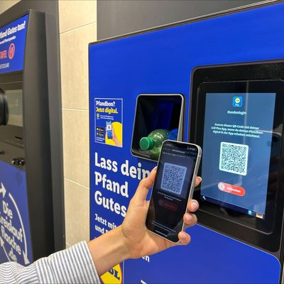 Scannen statt Papier ist die neue Devise bei Lidl in puncto Pfandsystem. 