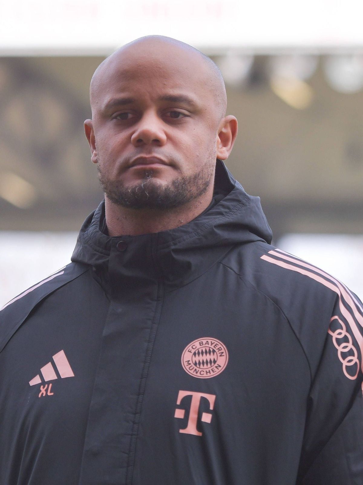 15.03.2025, xblx, Fussball 1.Bundesliga, Union Berlin - Bayern München v.l. Trainer Vincent Kompany (FC Bayern Muenchen) (DFL DFB REGULATIONS PROHIBIT ANY USE OF PHOTOGRAPHS as IMAGE SEQUENCES and ...