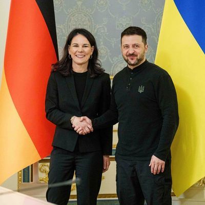 Baerbock zu Besuch in der Ukraine