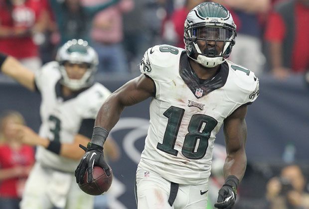 
                <strong>Jeremy Maclin</strong><br>
                Jeremy Maclin wechselt von den Philadelphia Eagles nach Kansas City. Bei den Chiefs unterschreibt der Wide Reveiver einen Vertrag über fünf Jahre und erhält 55 Millionen Dollar.
              