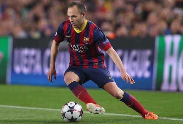 
                <strong>Mittelfeld: Andres Iniesta</strong><br>
                Er ist mittlerweile ein fester Bestandteil der FIFA-Weltauswahl des Jahres. Andre Iniesta zählt seit Jahren zu den besten Mittelfeld-Akteuren Europas.
              