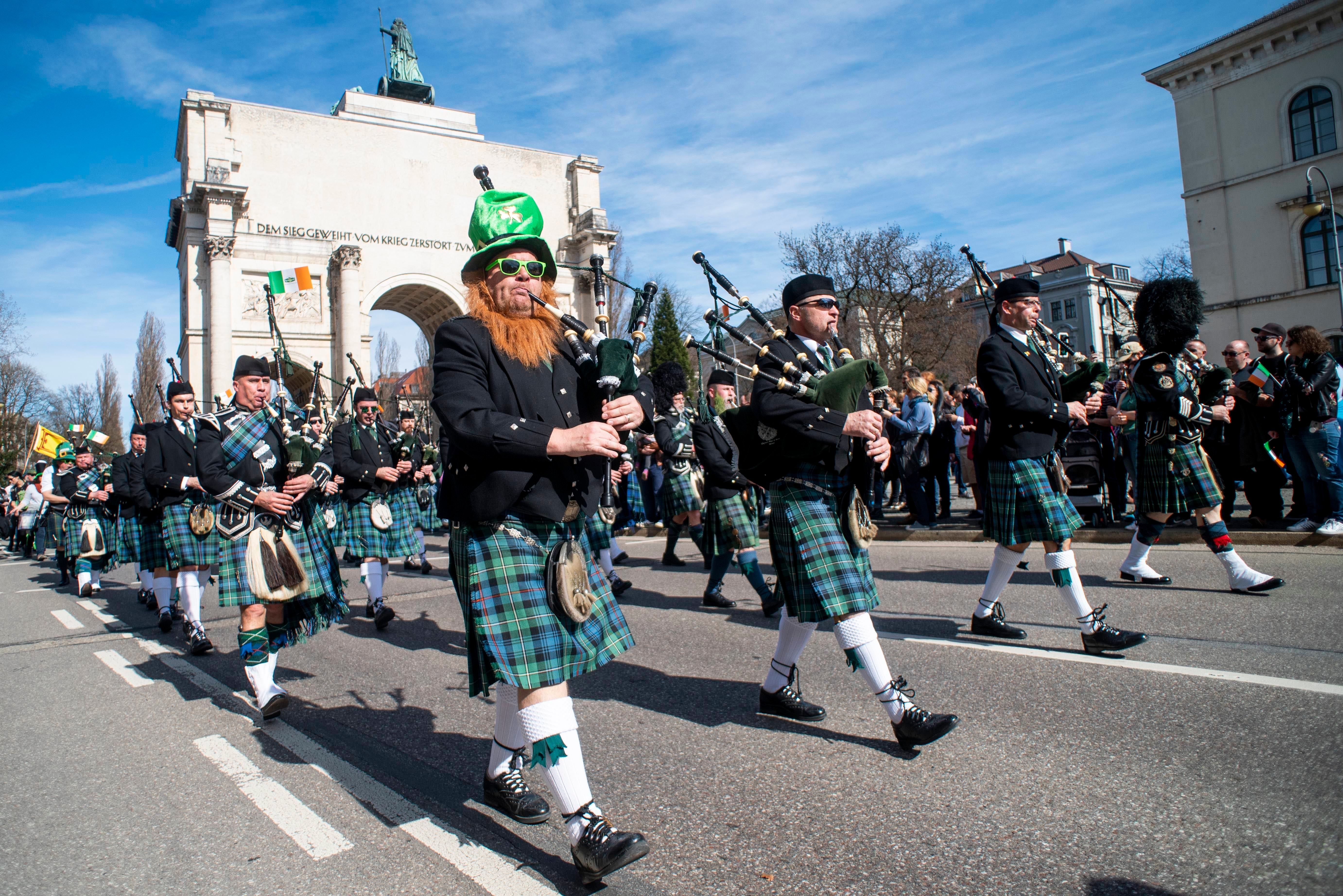 Die St. Patrick's-Day-Parade in München ist die größte auf dem europäischen Festland.