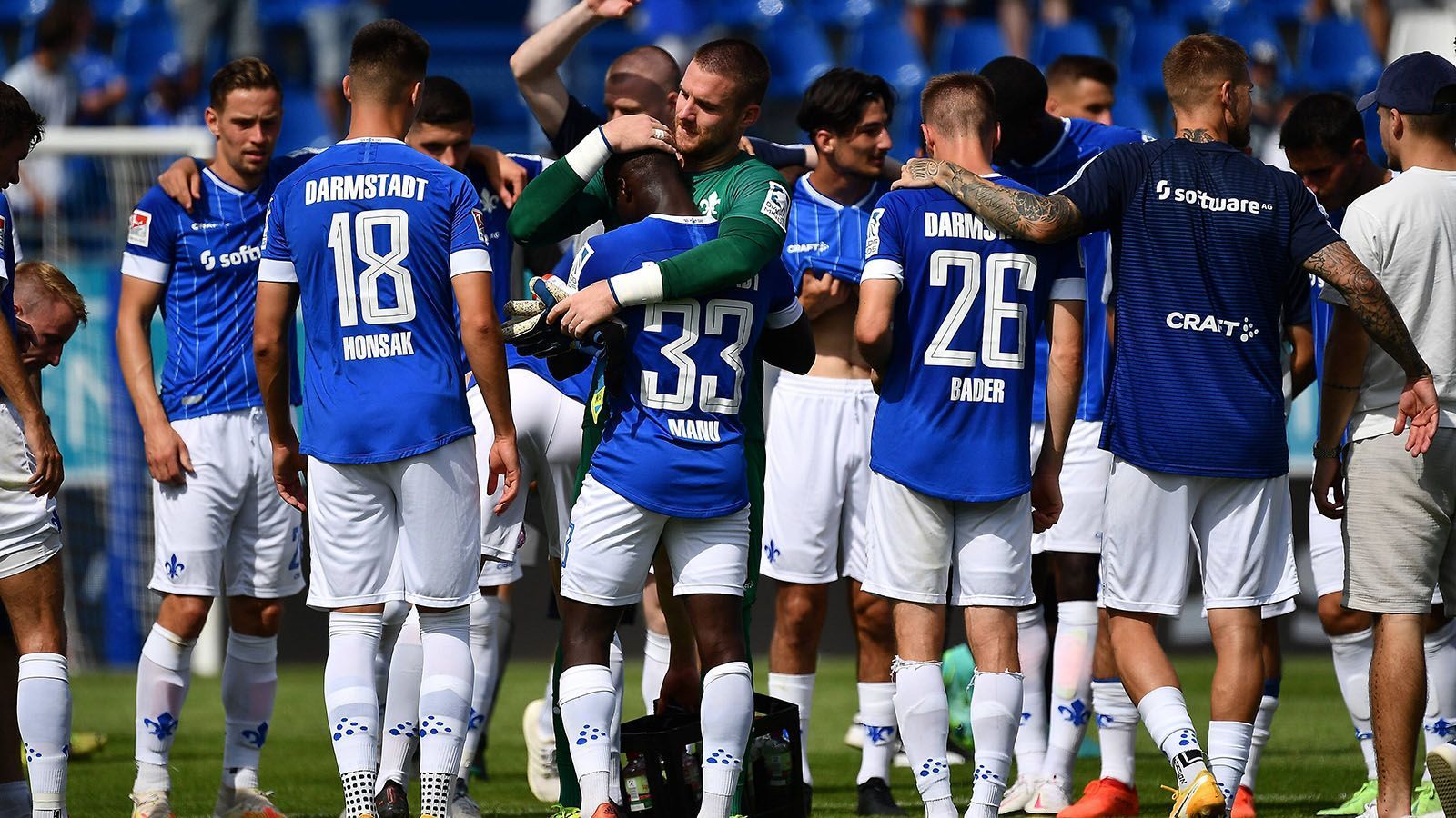 
                <strong>Platz 10: SV Darmstadt 98</strong><br>
                2,1 Prozent der Teilnehmer stimmten für die Hessen. 
              