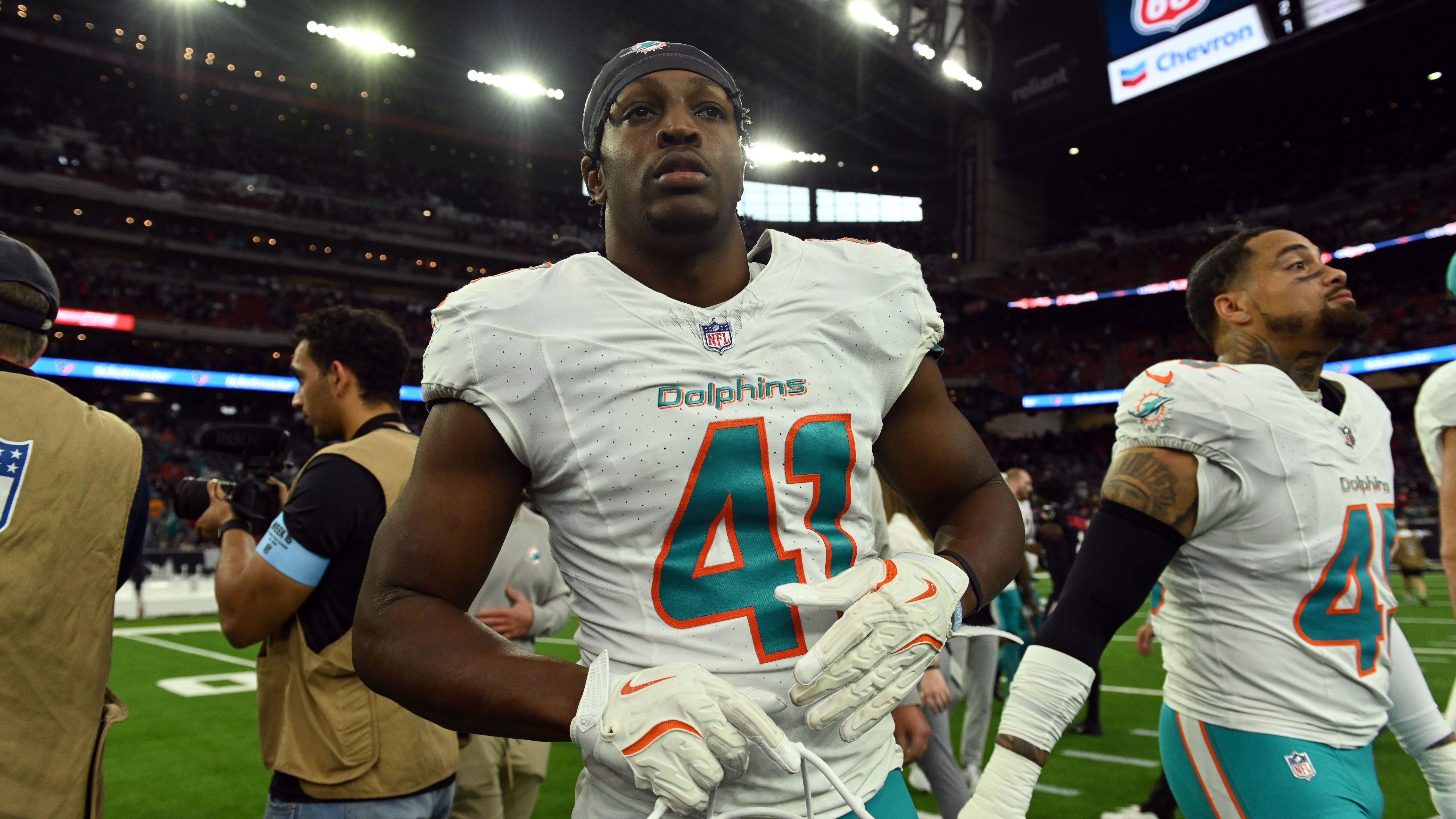 <strong>Platz 10 (geteilt): Miami Dolphins</strong><br>Platzverweise: 24