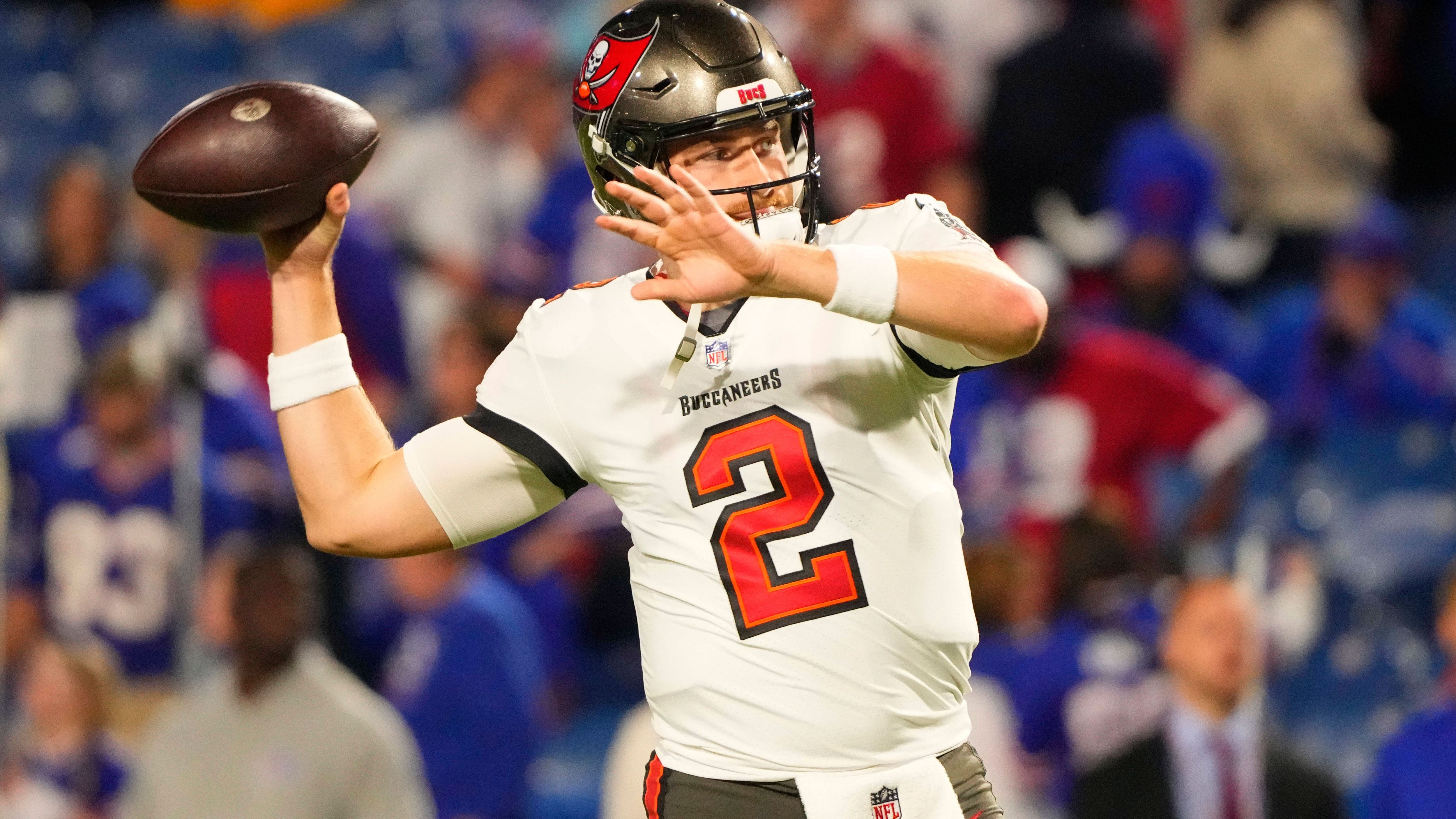 <strong>Platz 20: Tampa Bay Buccaneers<br></strong><strong>1.383.834 US-Dollar</strong> zahlen die Buccaneers für die Backup-Dienste von Kyle Trask. John Wolford erhält <strong>1,01 Millionen US-Dollar</strong>.&nbsp;