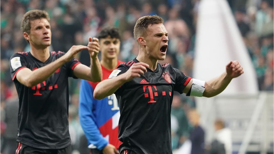 Thomas Müller und Joshua Kimmich, FC Bayern