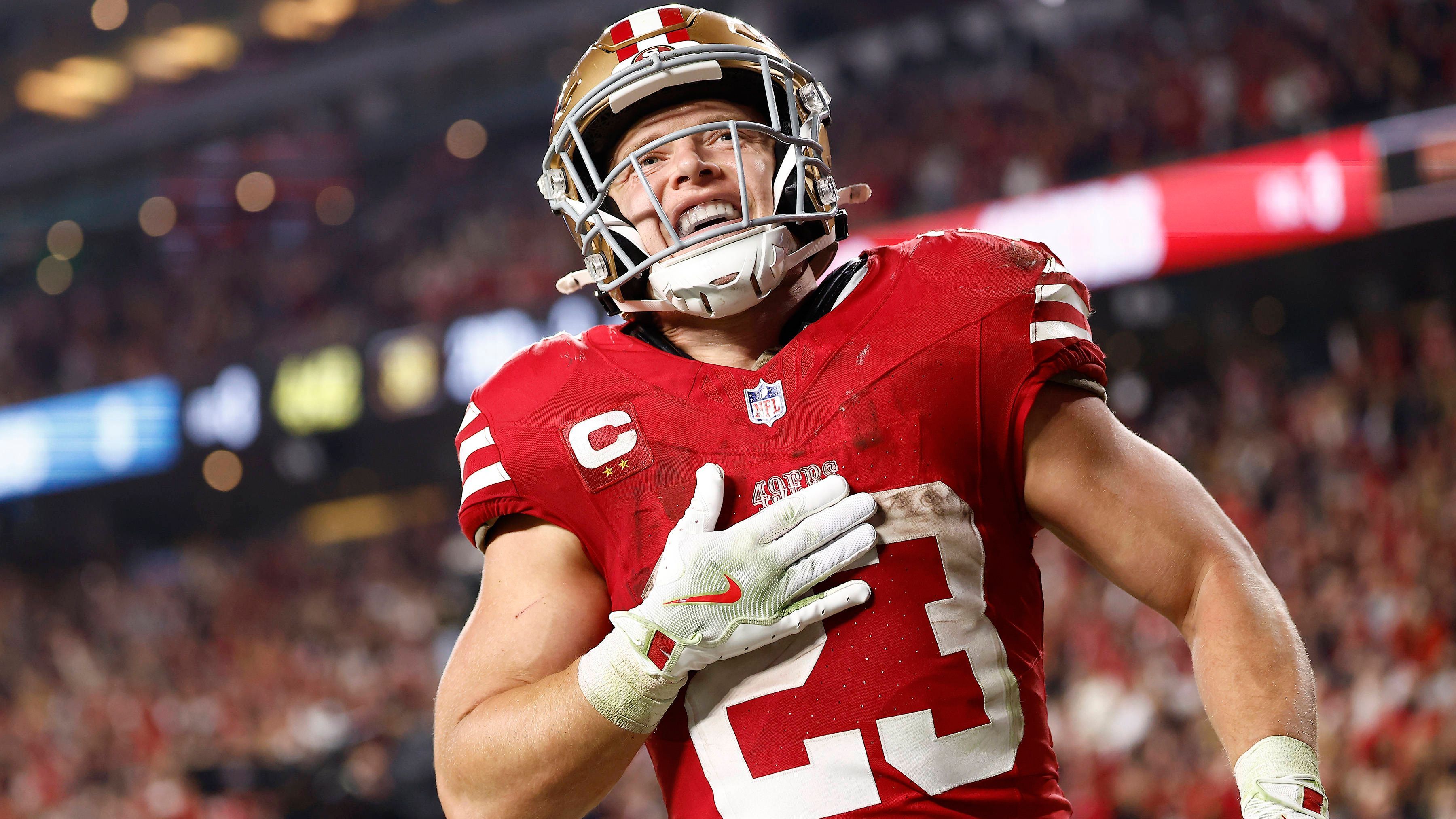 <strong>6. Platz: Christian McCaffrey (San Francisco 49ers), Running Back</strong><br>24.636 Stimmen