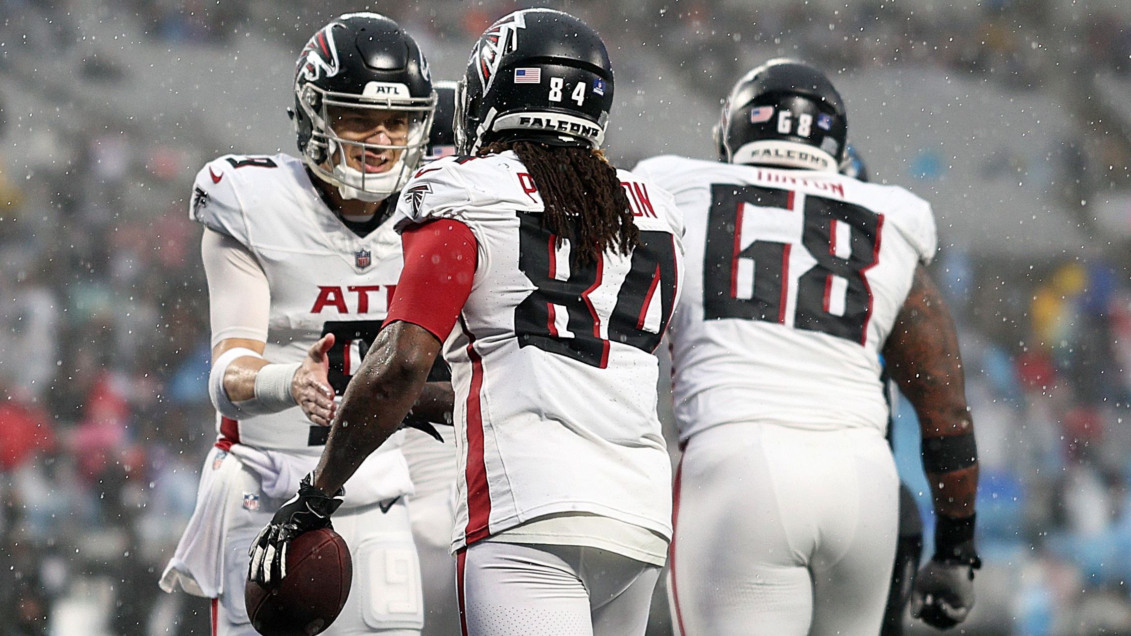 <strong>Platz 27 (geteilt): Atlanta Falcons</strong><br>Erfolgsquote: 16 Prozent<br>Touchdowns insgesamt: 31