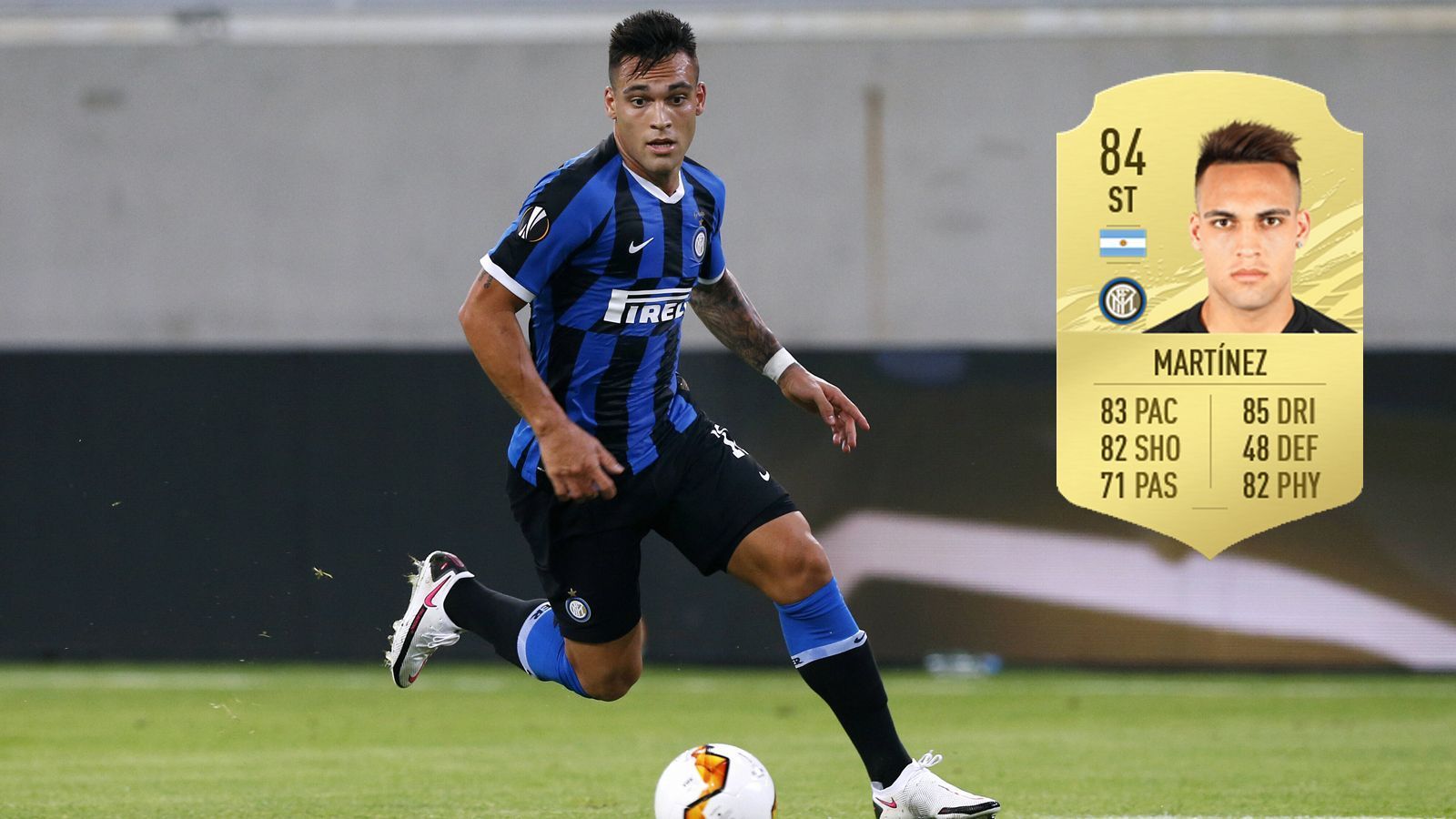 
                <strong>Lautaro Martinez (Inter Mailand)</strong><br>
                aktuelle Stärke FIFA 21: 84potentielle Stärke FIFA 21: 92
              