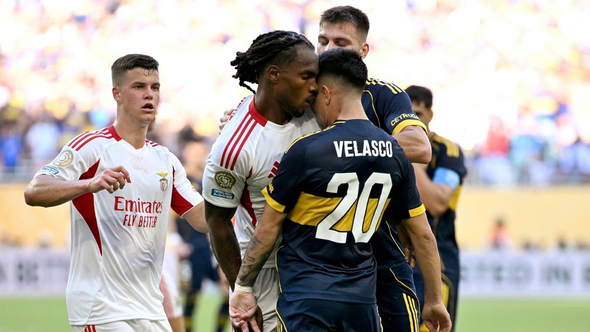 Hitzige Partie zwischen Boca und Benfica