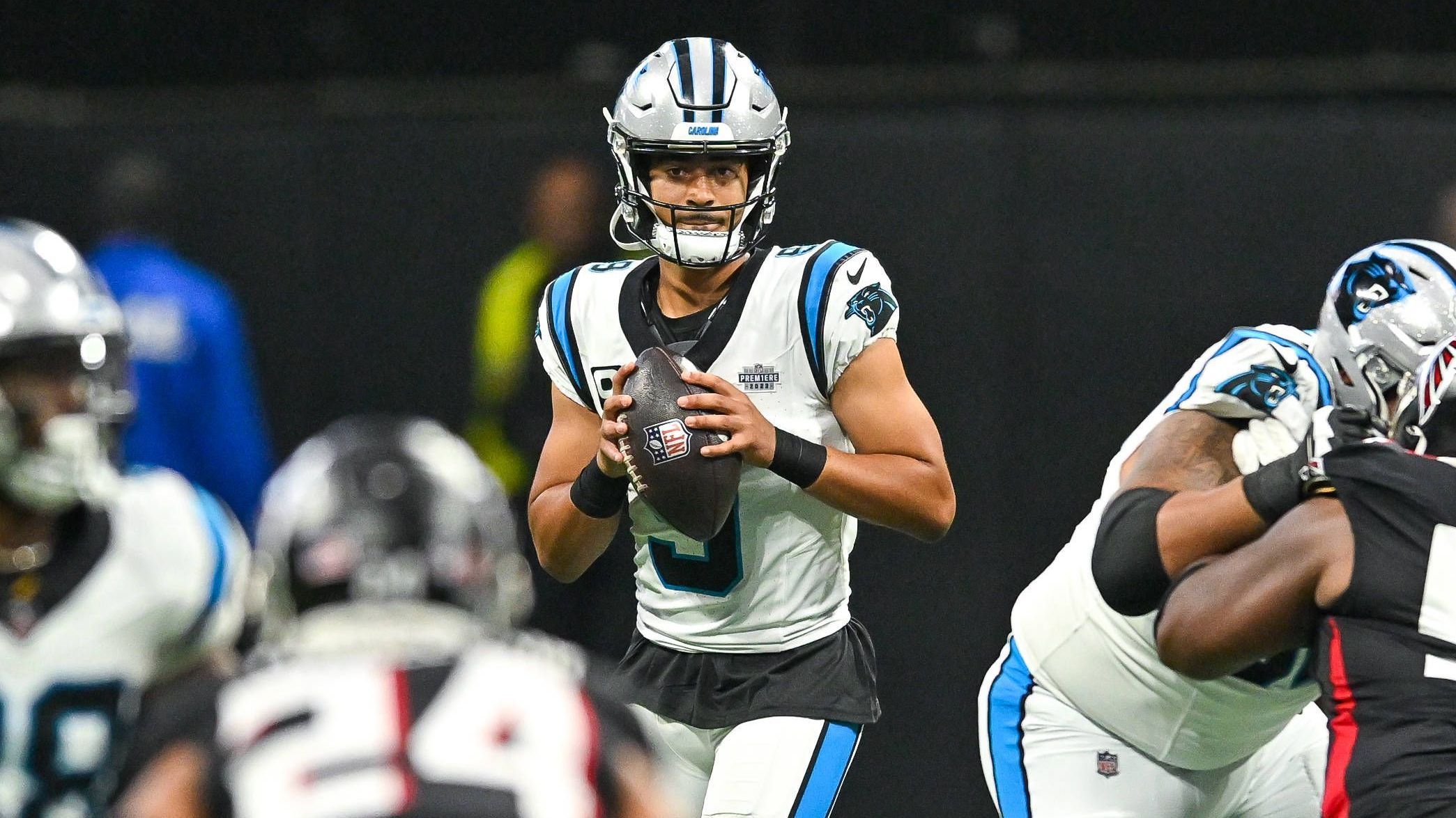 <strong>Platz 36: Bryce Young (Carolina Panthers)</strong><br>Erster NFL-Start: Week 1, 2023 @ Atlanta Falcons<br>Statistiken: 20/38, 146 Yards, 1 TD, 2 INT<br>QBR: 48,8