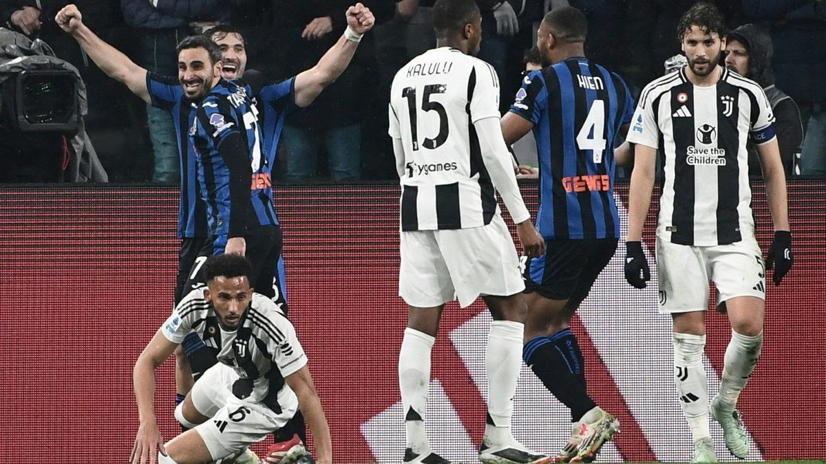 Juventus wurde von Atalanta gedemütigt