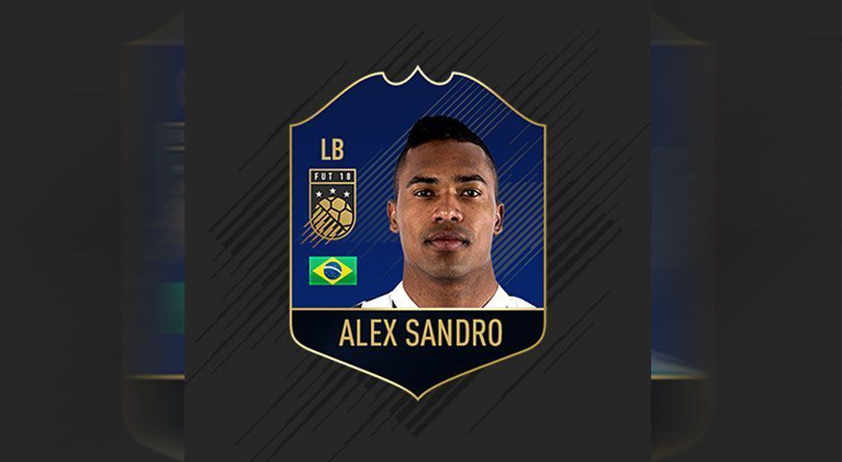 
                <strong>Alex Sandro</strong><br>
                Abwehr: Alex Sandro (Juventus Turin)
              