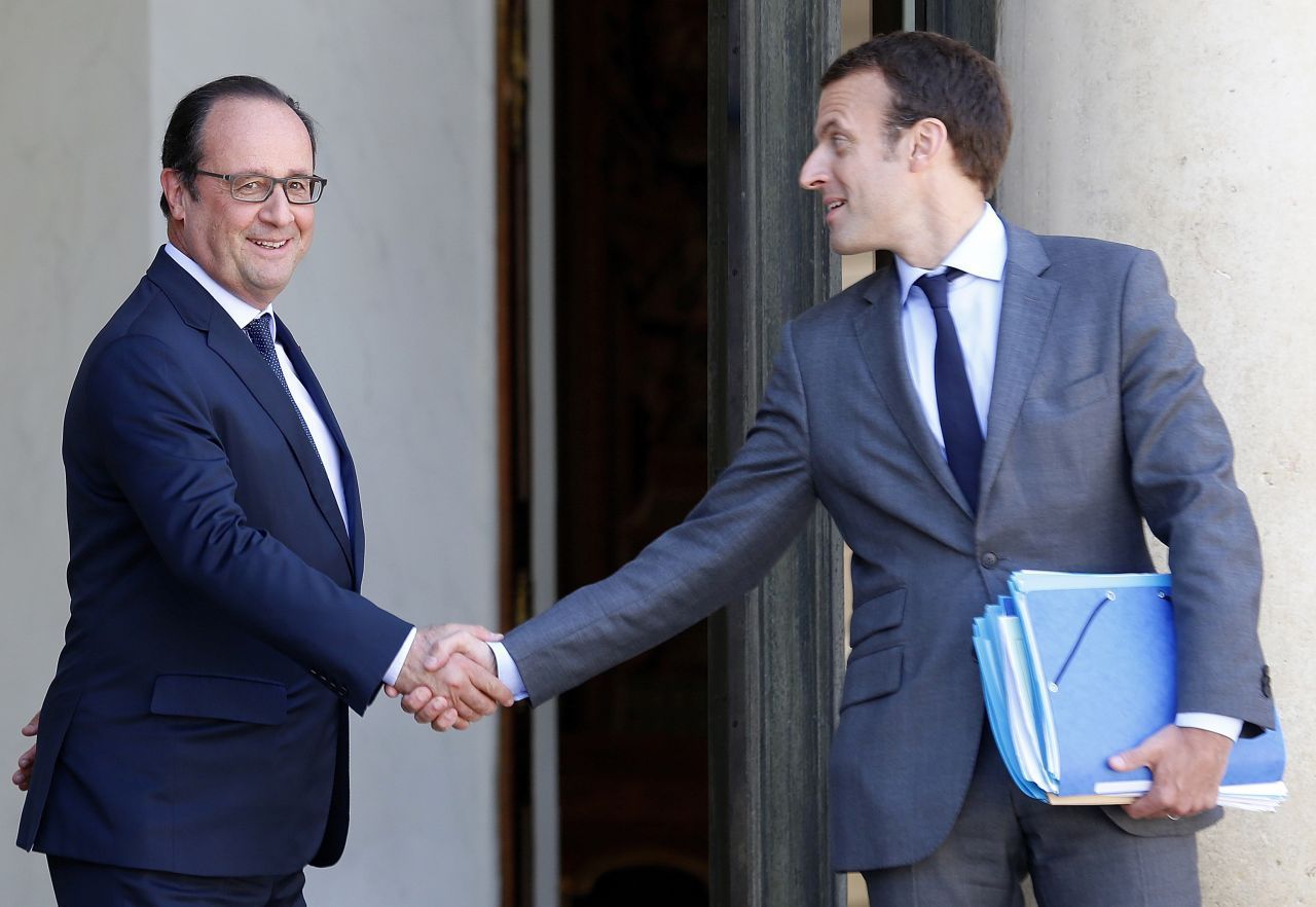 Emmanuel Macron startete seine Karriere in der Finanz-Branche, zunächst im Finanzministerium. Als erfolgreicher Investment-Banker wechselte er 2012 zurück in die Politik. Seinem Vorgänger Francois Hollande stand er als Wirtschafts-Berater zur Seite. 2014 übernahm er den Posten des Wirtschaftsministers.