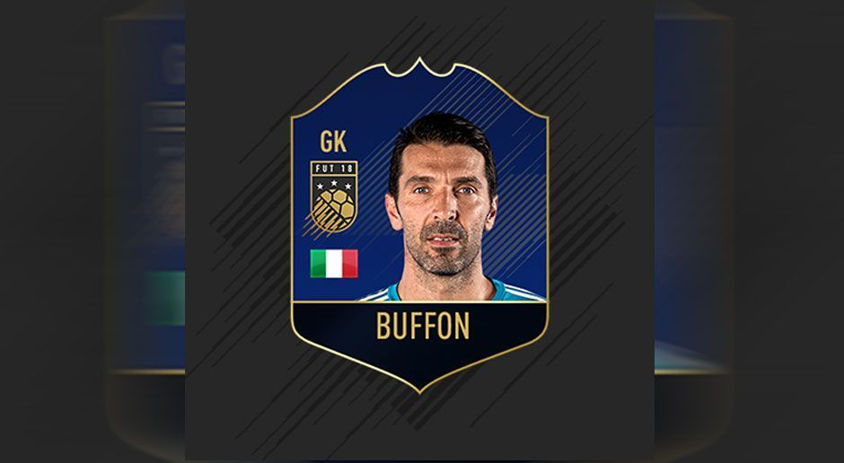 
                <strong>Gianluigi Buffon</strong><br>
                Torwart: Gianluigi Buffon (Juventus Turin)
              