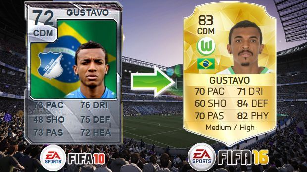 
                <strong>Luiz Gustavo (FIFA 10 - FIFA 16)</strong><br>
                Luiz Gustavo (FIFA 10 - FIFA 16)
              