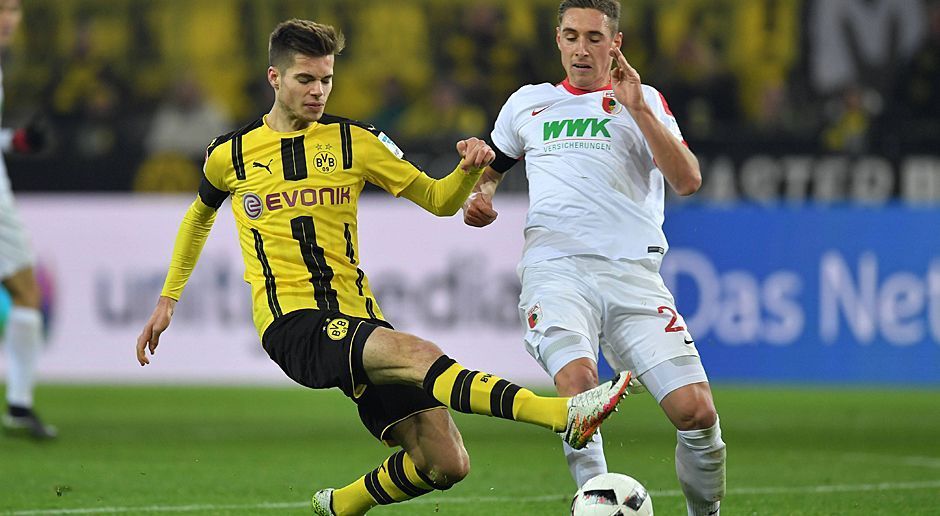 
                <strong>Julian Weigl</strong><br>
                Julian Weigl: Sorgte kurz vor dem Spiel für das Highlight, als er bekannt gab, dass er seinen Vertrag bei den Borussen bis 2021 verlängert hat. Im Spiel dann der gewohnte Dreh- und Angelpunkt, mit einigen sehenswerten Pässen in die Spitze und einem großen Laufpensum. Etwas wenig Offensivdrang. ran-Note: 3+.
              