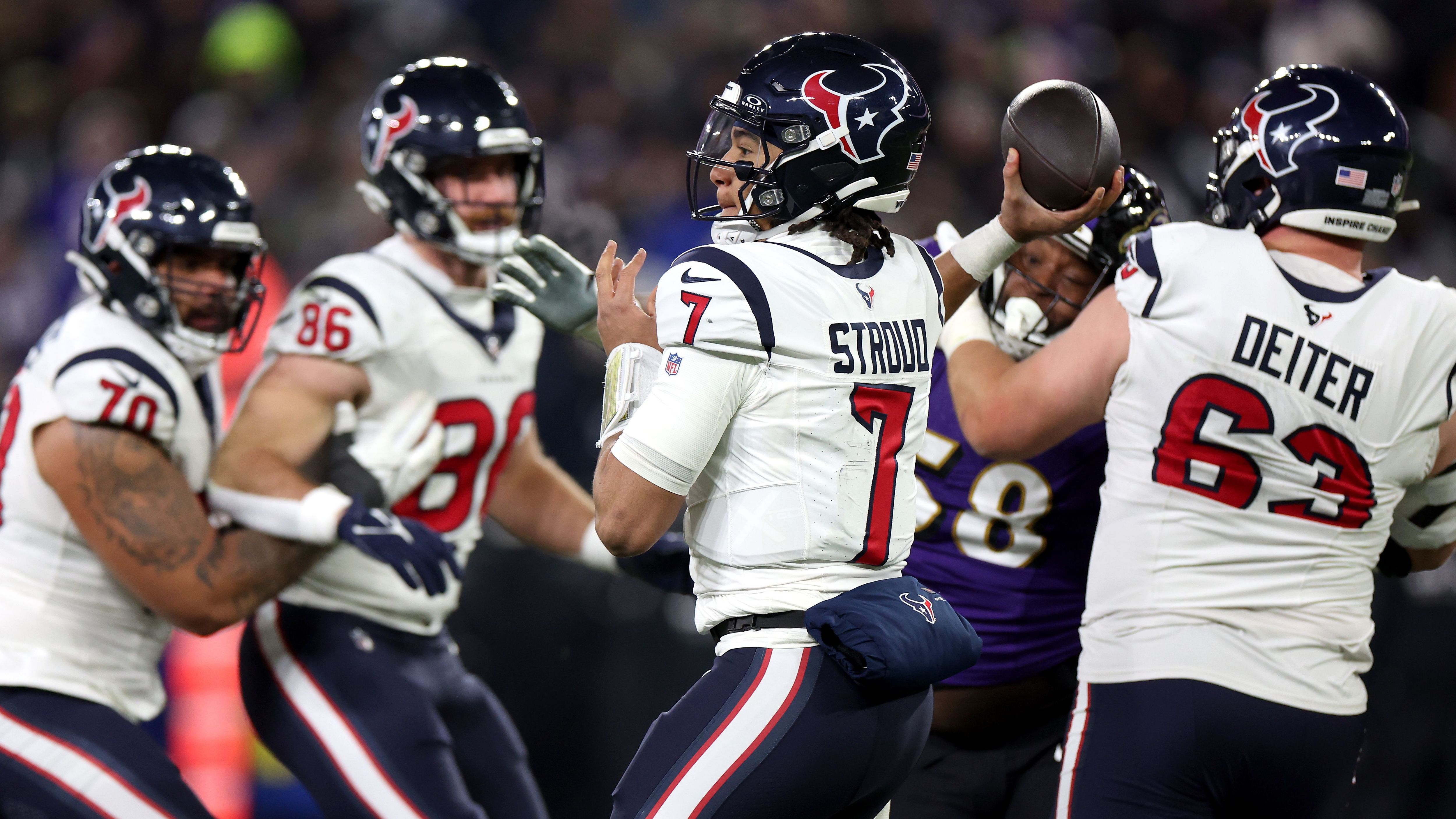 <strong>Platz 8 (geteilt): Houston Texans</strong><br>Quote: +1600 (bei einem Einsatz von 100 US-Dollar gewinnt man 1.600 US-Dollar)