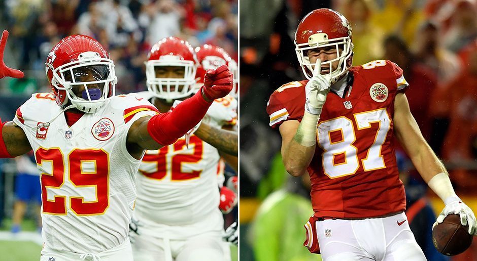 
                <strong>Kansas City Chiefs: Eric Berry (Safety) und Travis Kelce (Tight End)</strong><br>
                Gesamtstärke von beiden Spielern: 94
              