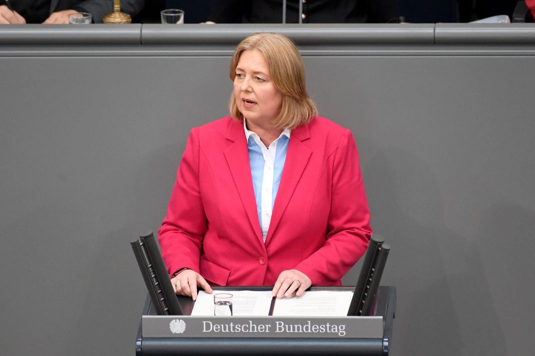 Wie kommt die SPD aus dem Umfragetief? Co-Chefin Bas muss Antworten liefern.