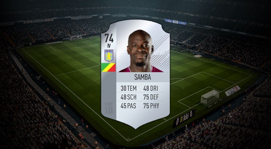 
                <strong>Platz 3: Christopher Samba (Aston Villa)</strong><br>
                Stärkewert: 96
              