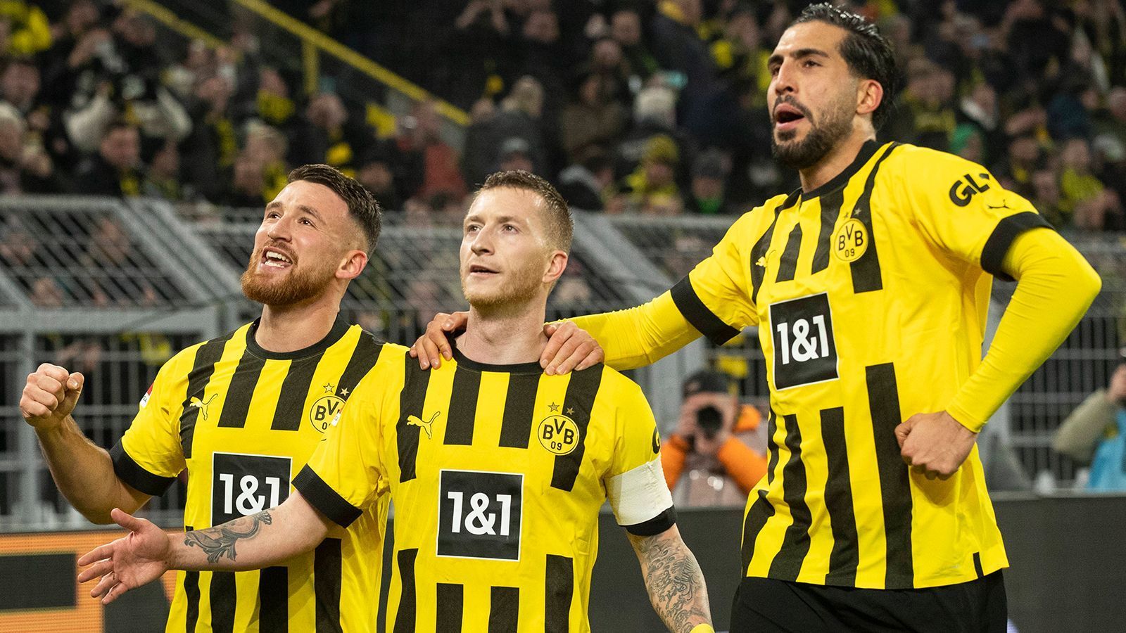 
                <strong>Gewinner: Borussia Dortmund </strong><br>
                Das zweite Team, das im Jahr 2023 noch ungeschlagen ist, ist die Borussia aus Dortmund. Der "BVB" gewinnt in dieser Saison häufig auch die engen Partien wie am Freitag gegen RB Leipzig (2:1) und stellt seine Ansprüche auf die Meisterschaft unter Beweis. Momentan sind die "Schwarz-Gelben" punktgleicher Tabellenwweiter und haben mit 49 Punkten genauso viele Zähler wie der FC Bayern München auf dem Konto.
              