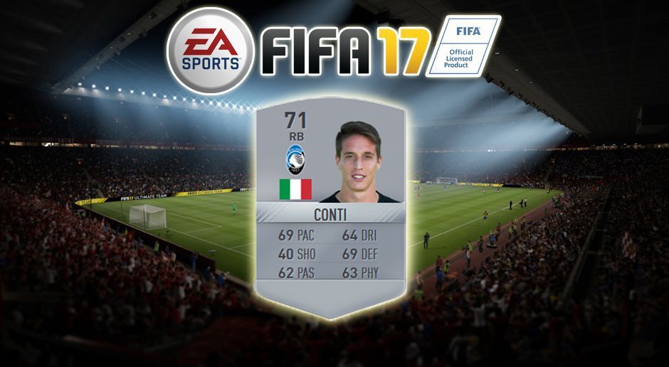 
                <strong>RV: Andrea Conti (Atalanta Bergamo)</strong><br>
                
              