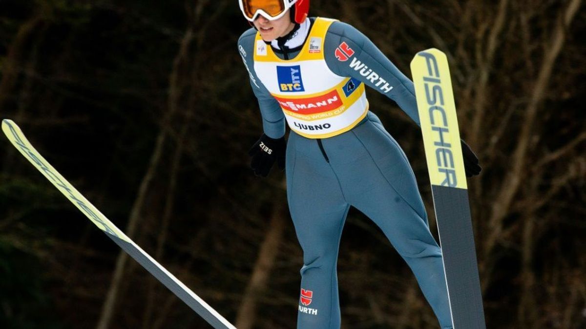 Katharina Althaus landete auf Platz zehn
