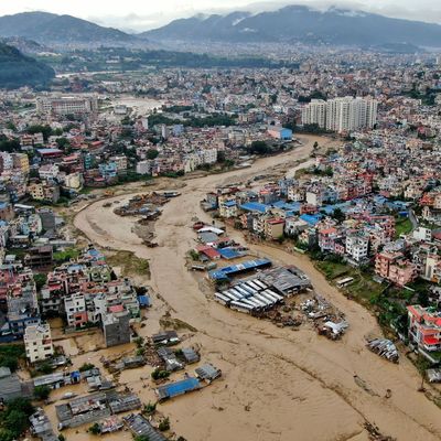 Überschwemmungen in Nepal