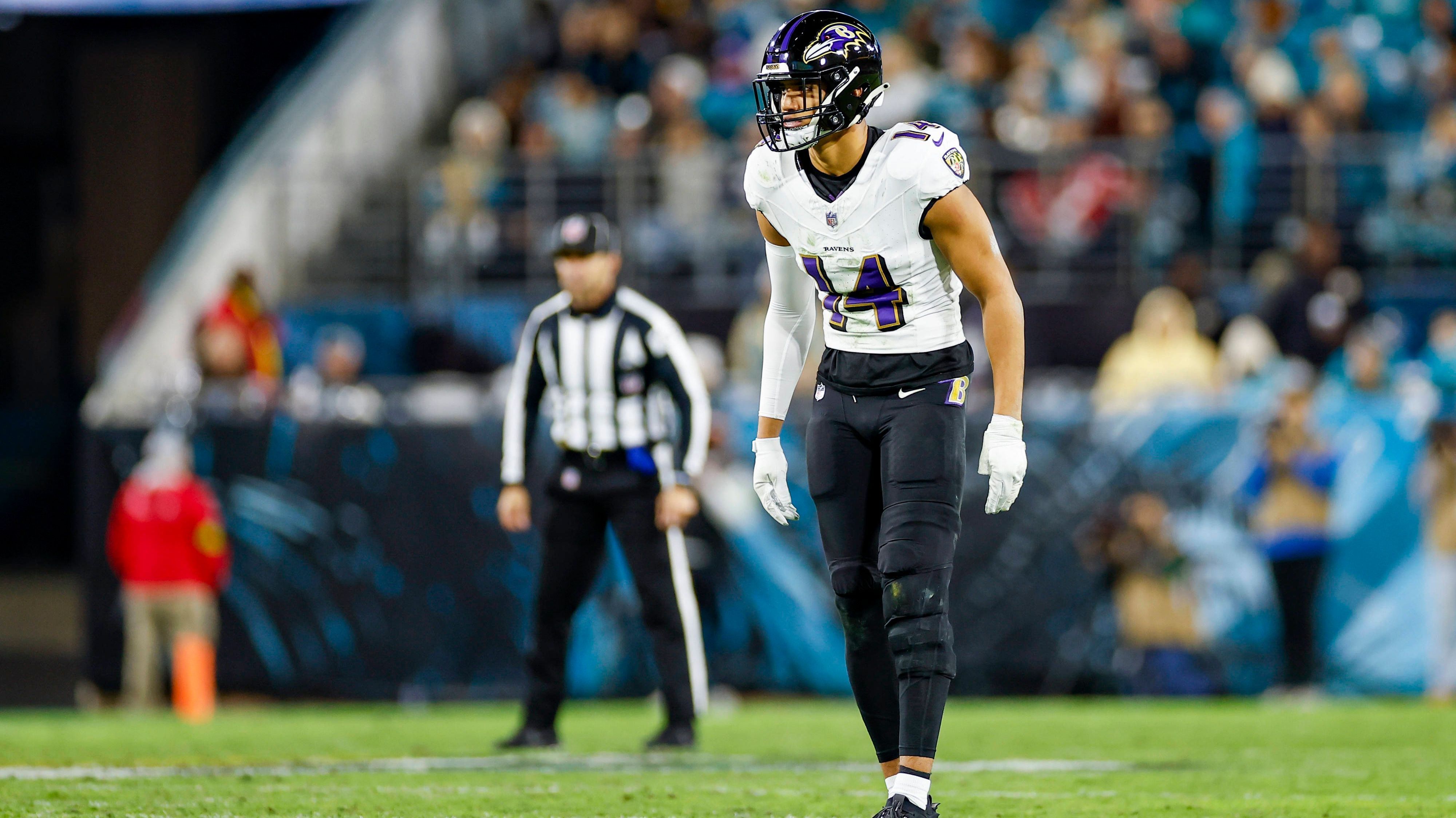 <strong>Platz 1: Kyle Hamilton (Baltimore Ravens)</strong><br>Position: Safety<br>Targets: 63<br>Zugelassenes Passer Rating: 38,4