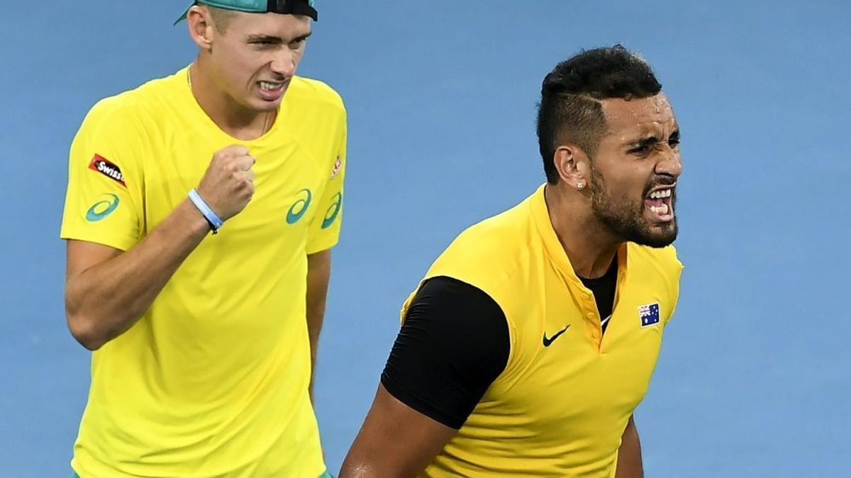 Alex de Minaur und Nick Kyrgios gewannen das Doppel