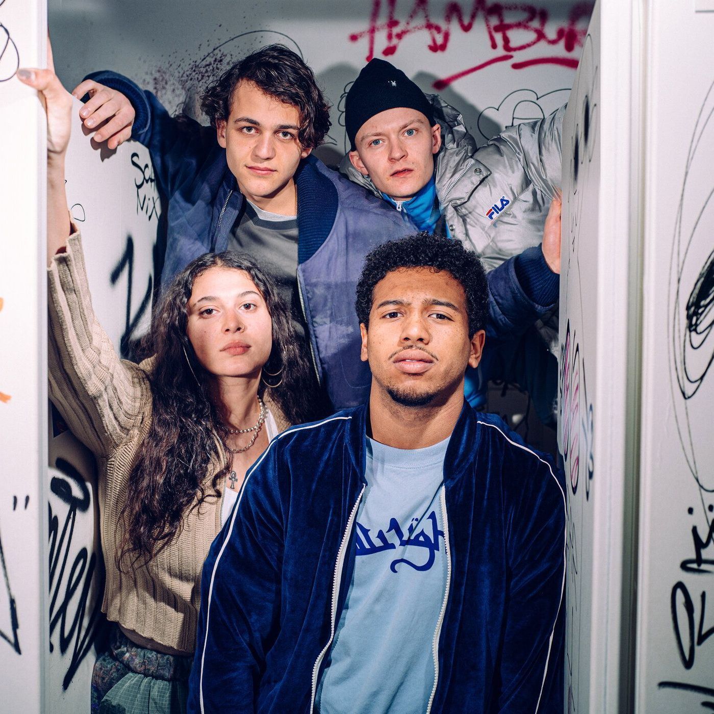 Cast von Serie "Keks": David Ali Rashed; Vito Sack; Manal Raga a Sabit; Aaron Maldonado Morales;