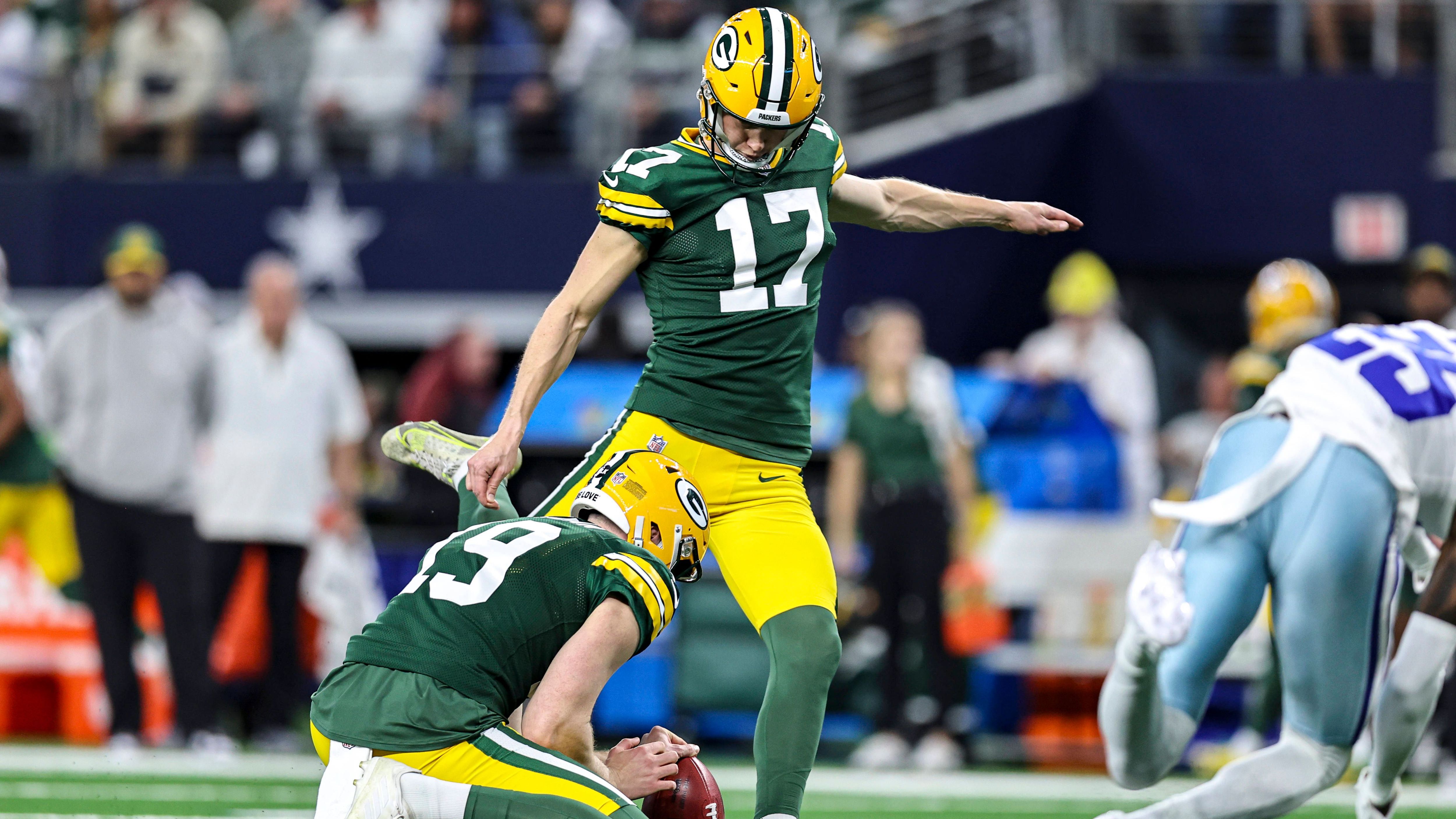 <strong>Platz 33: Anders Carlson</strong><br>- Team: Green Bay Packers<br>- Gehalt: 999.194 Dollar
