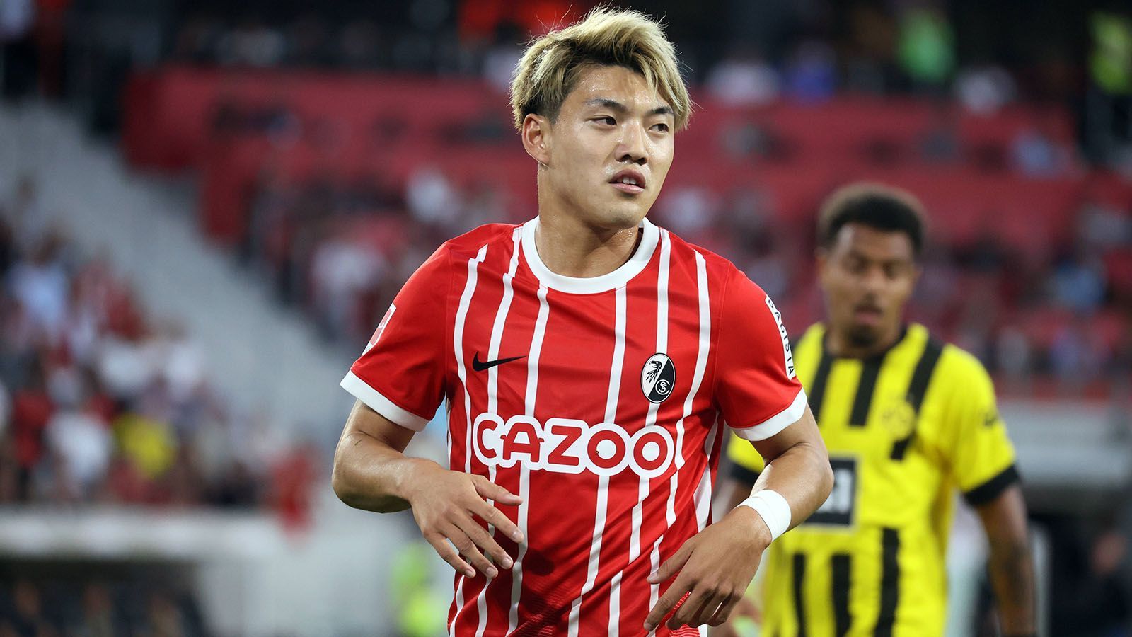 
                <strong>SC Freiburg</strong><br>
                Zugänge: Ritsu Doan (PSV Eindhoven), Daniel-Kofi Kyereh (FC St. Pauli), Matthias Ginter (Borussia Mönchengladbach), Michael Gregoritsch (FC Augsburg), Robert Wagner (eigene Jugend), Merlin Röhl (FC Ingolstadt)
              