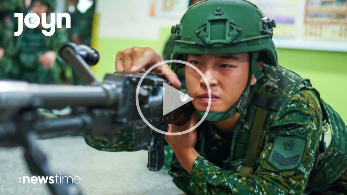 Große Militärübung in Taiwan: 22.000 Reservisten proben Invasion Chinas