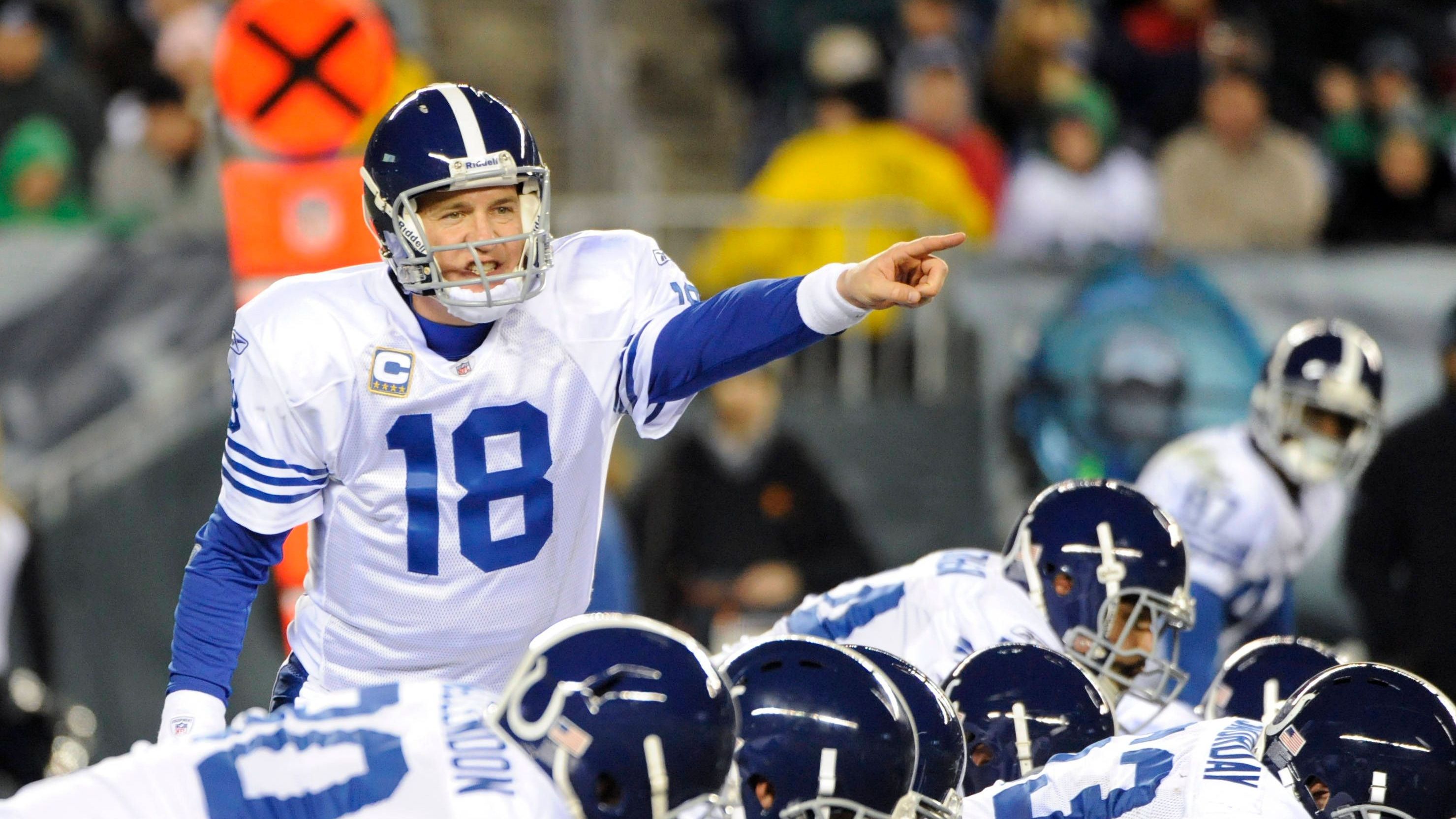 <strong>Peyton Manning (Indianapolis Colts)</strong><br>Am 10. November 2002 beim 35:13-Sieg über die Philadelphia Eagles: 18 Completions für 319 Yards bei 23 Versuchen, 3 Touchdowns.