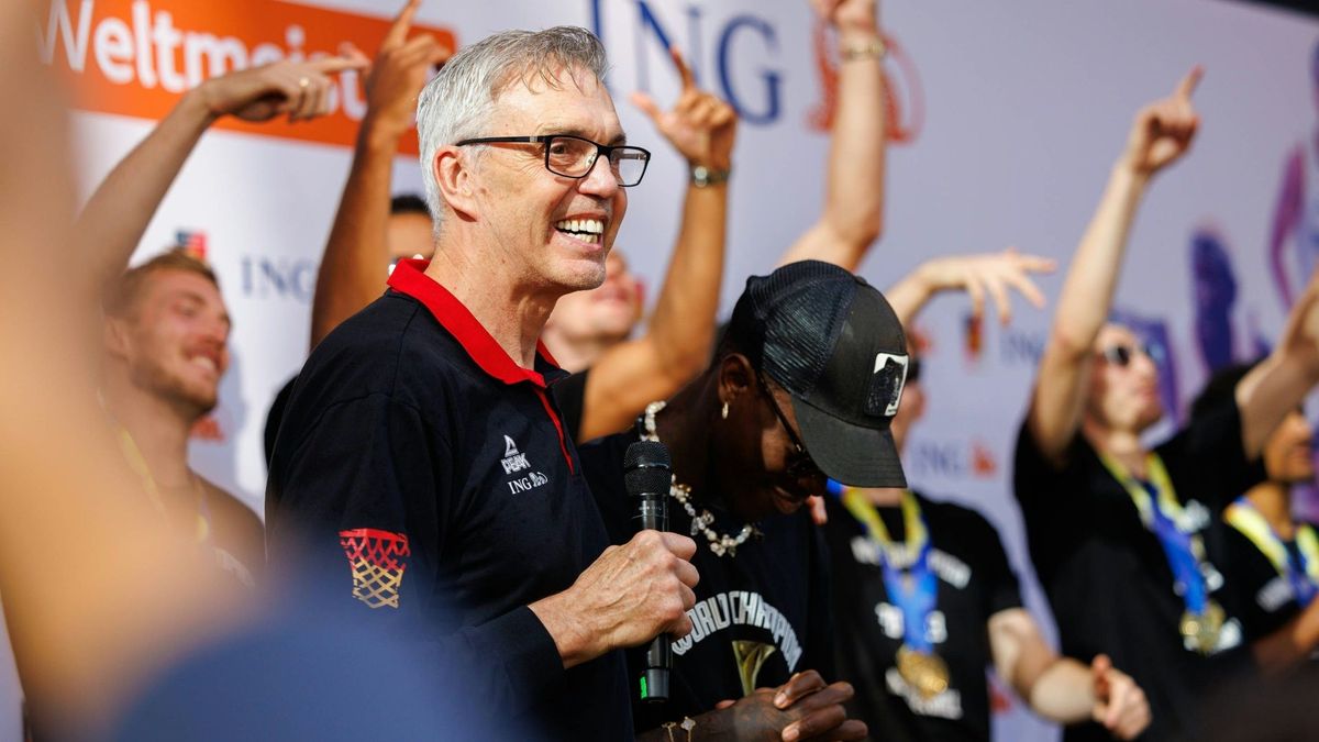 Herbert wurde mit den Basketballern Weltmeister