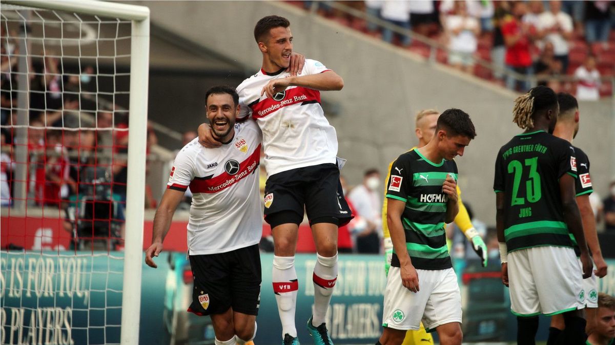 Stuttgart schlägt Fürth deutlich mit 5:1