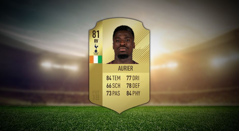 
                <strong>RV: Serge Aurier – Tottenham Hotspur</strong><br>
                Tottenhams Rechtsverteidiger eignet sich optimal für FIFA Ultimate Team. Gerade mal 1200 Münzen kostet der mit 81 bewerte Spieler.
              