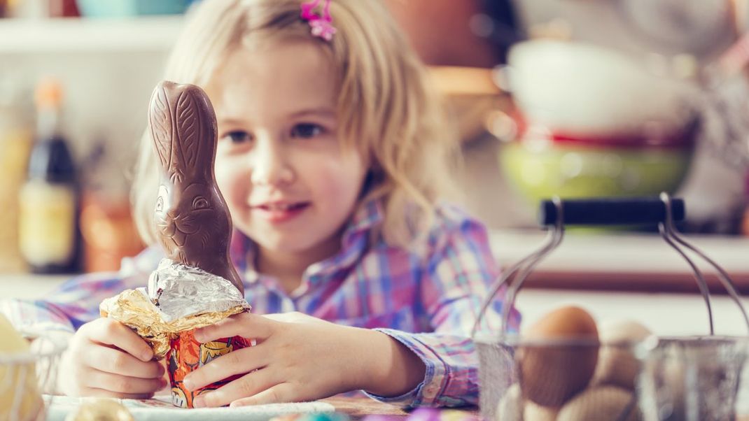 In Deutschland werden mehr Schoko-Osterhasen hergestellt als Weihnachtsmänner und Nikoläuse. 