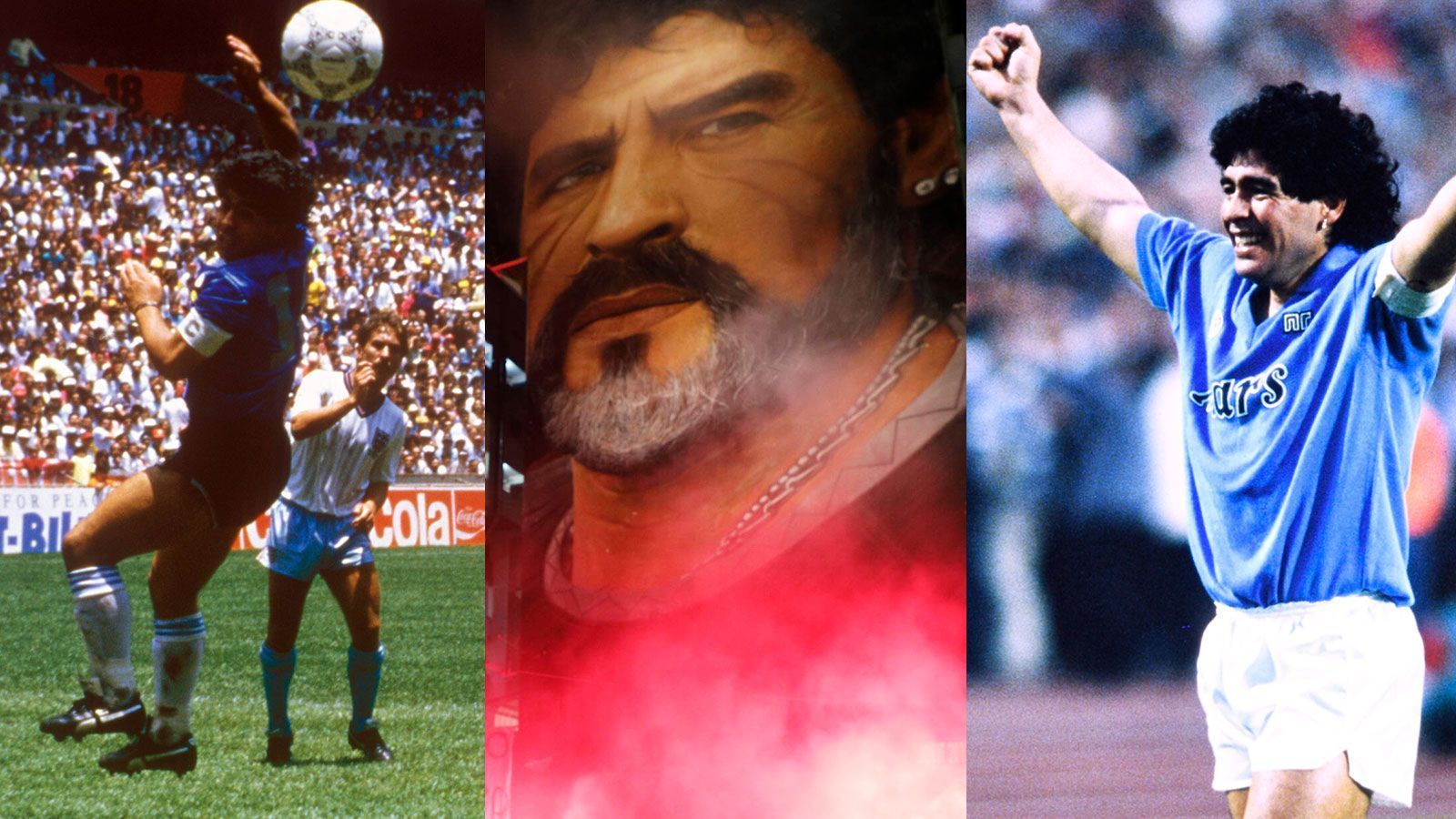 
                <strong>Die Karriere des Diego Armando Maradona</strong><br>
                Am 25. November erreichte uns die traurige Nachricht: Diego Armando Maradona ist tot! Die Fußball-Welt trauert um die argentinische Legende, die den gesamten Sport geprägt hat. Die "Hand Gottes", das "Tor des Jahrhunderts" und, und, und: Sein Vermächtnis wird uns immer in Erinnerung bleiben. ran.de wirft noch einmal den Blick auf seine einzigartige Karriere.
              