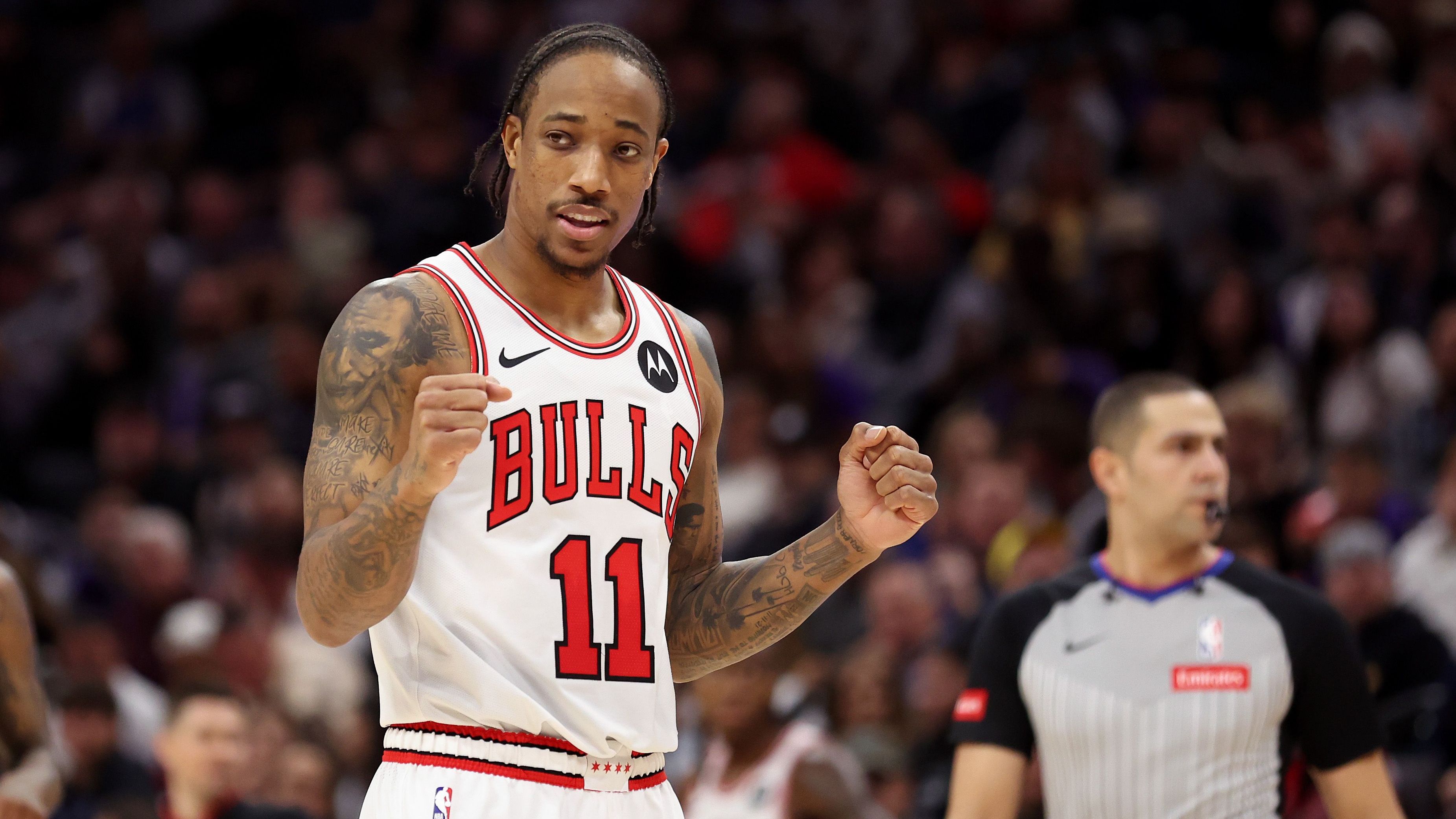 <strong>DeMar DeRozan</strong> <br>Position: Forward<br>Letztes Team: Chicago Bulls<br>Letztes Gehalt: 28,6 Millionen Dollar<br>Stats 2023/24: 24,0 Punkte, 4,3 Rebounds, 5,3 Assists