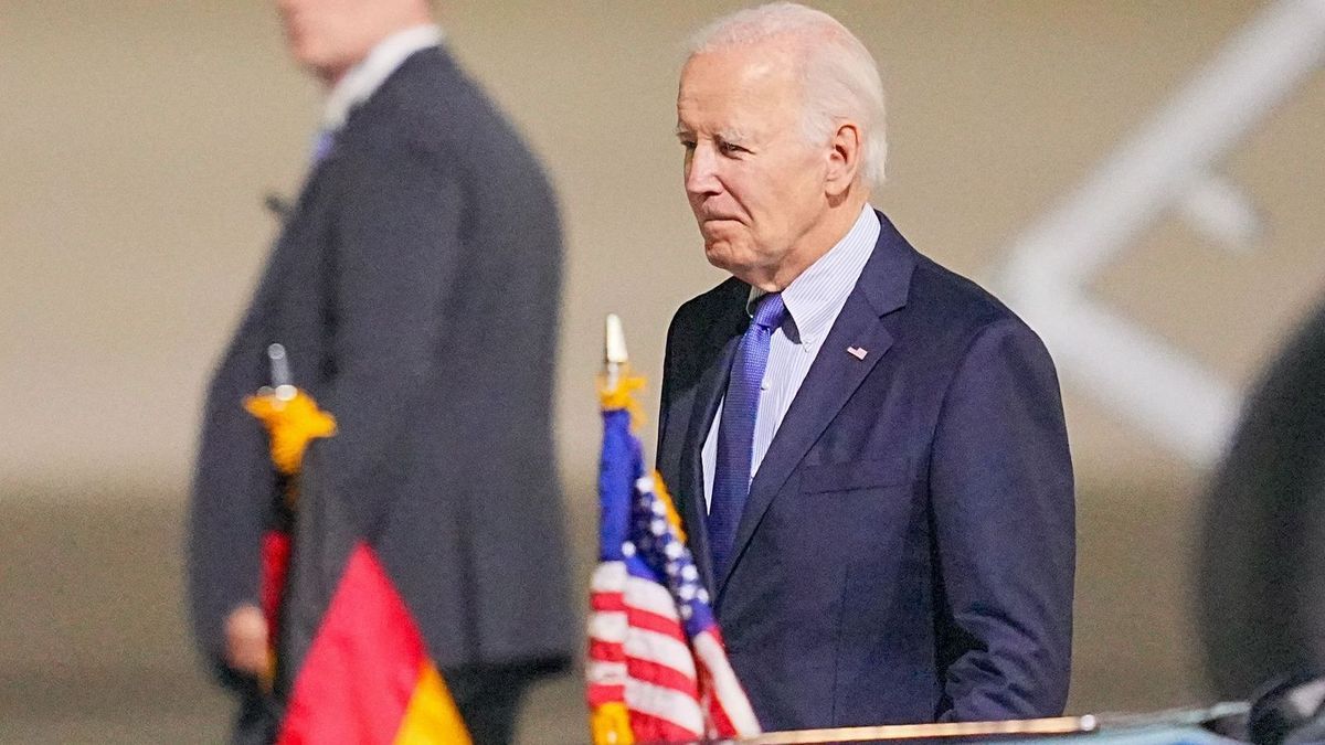 US-Präsident Biden in Berlin - Ankunft