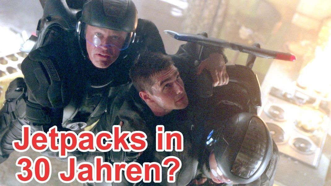 In dem Steven-Spielberg-Film "Minority Report" übernimmt Tom Cruise die Hauptrolle.