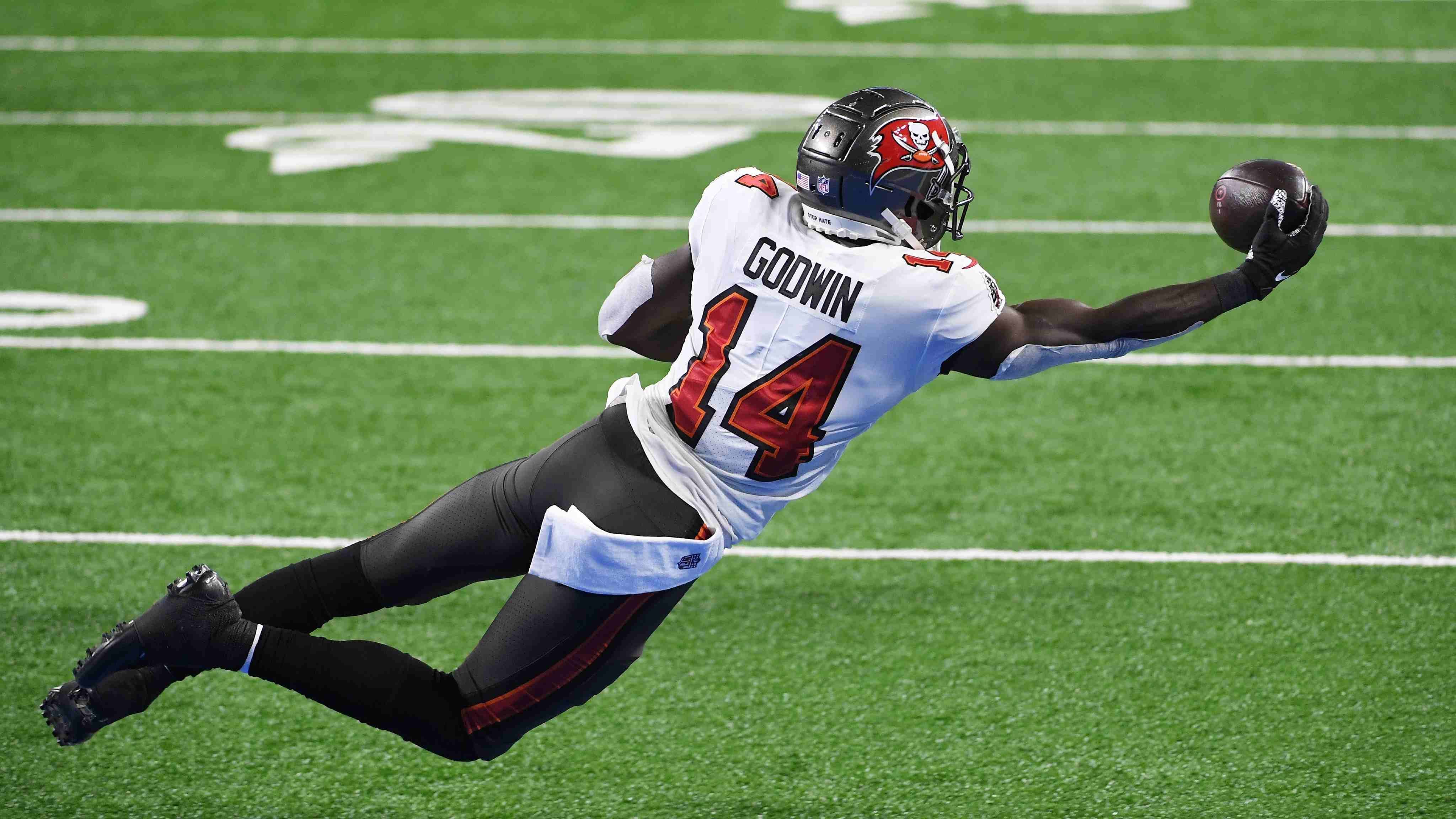 
                <strong>UNTERSCHRIEBEN: Tampa Bay Buccaneers: Chris Godwin (Wide Receiver)</strong><br>
                Knapp 16 Millionen US-Dollar ist der Franchise Tag für Chris Godwin wert. Der Wide Receiver hat sich weiter an den Super-Bowl-Champion gebunden.
              