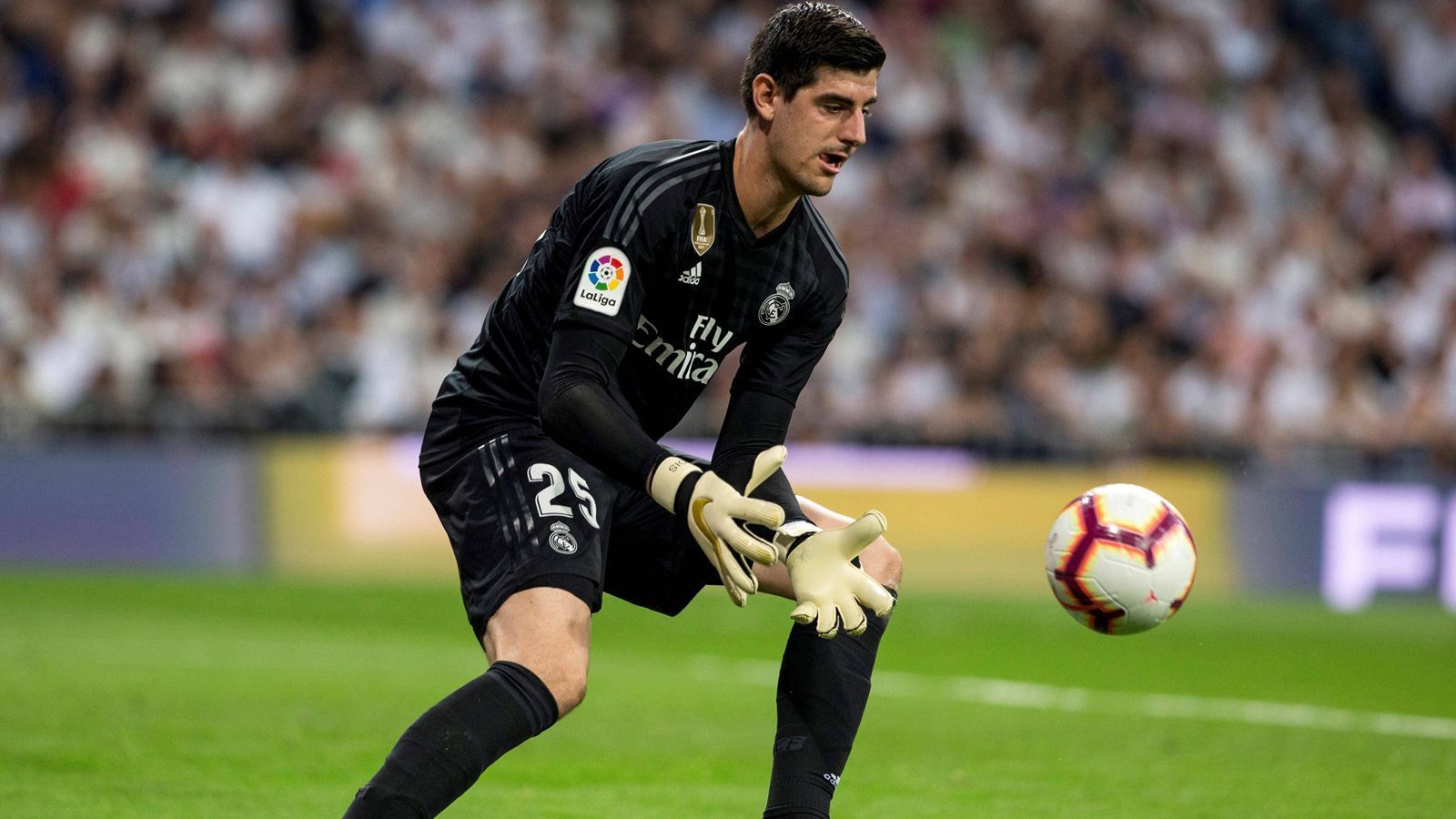 
                <strong>Thibaut Courtois (Belgien)</strong><br>
                Geburtsdatum: 11. Mai 1992Vereine: FC Chelsea/Real MadridPosition: TorwartTitel 2018: englischer PokalsiegerWM-Einsätze: 7
              