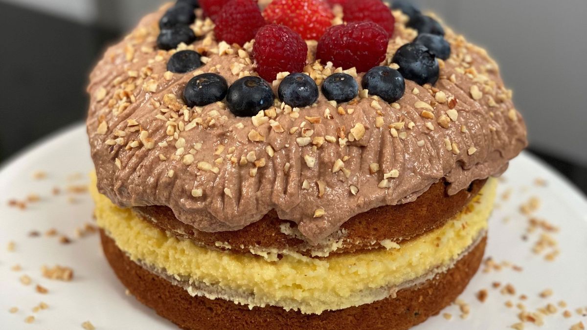 Bananen-Matsch-Kuss-Kuchen