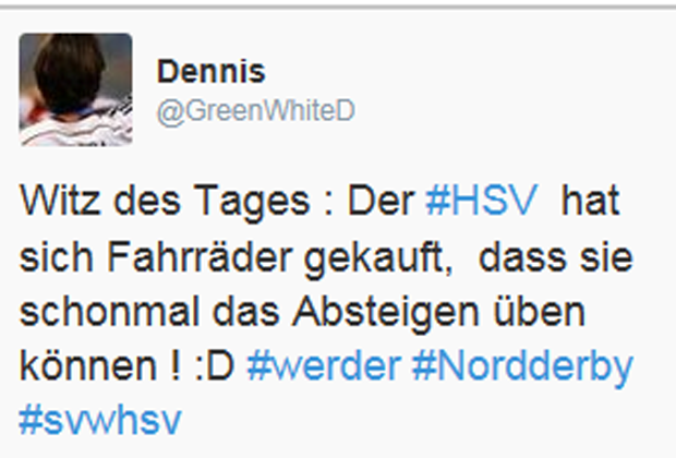 
                <strong>So lacht das Netz über den HSV</strong><br>
                Wer den Schaden hat ... der Hamburger SV stürzt auf den letzten Platz, die Spieler prügeln sich in der Halbzeit und die Trainerdiskussion wird öffentlich geführt. Im Internet kursieren da natürlich Häme und Spott.
              